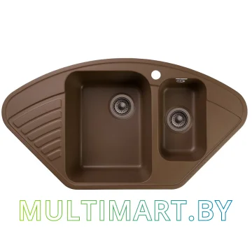 Кухонная мойка GranFest QUARZ Z-14 (терракот) картинка 2